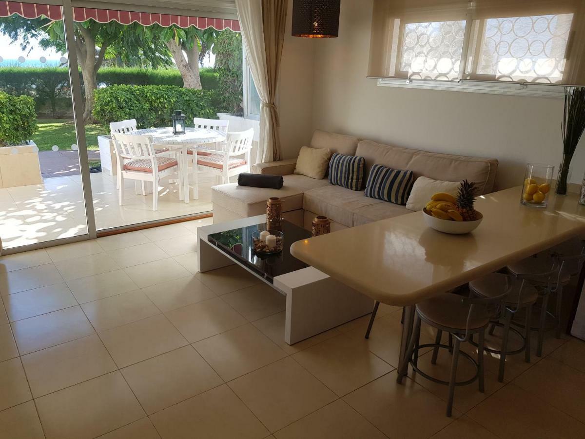 Apartamento First Line Seaside San Agustín Exterior foto