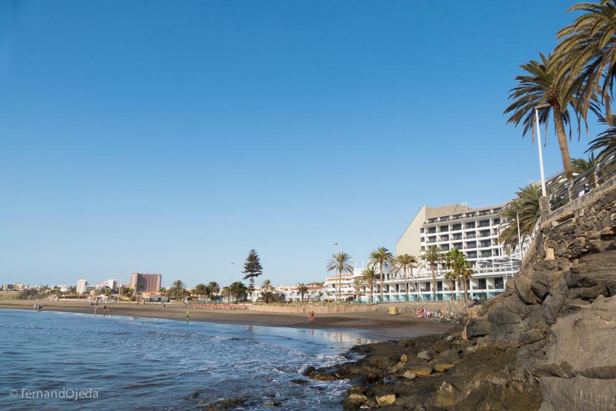 Apartamento First Line Seaside San Agustín Exterior foto